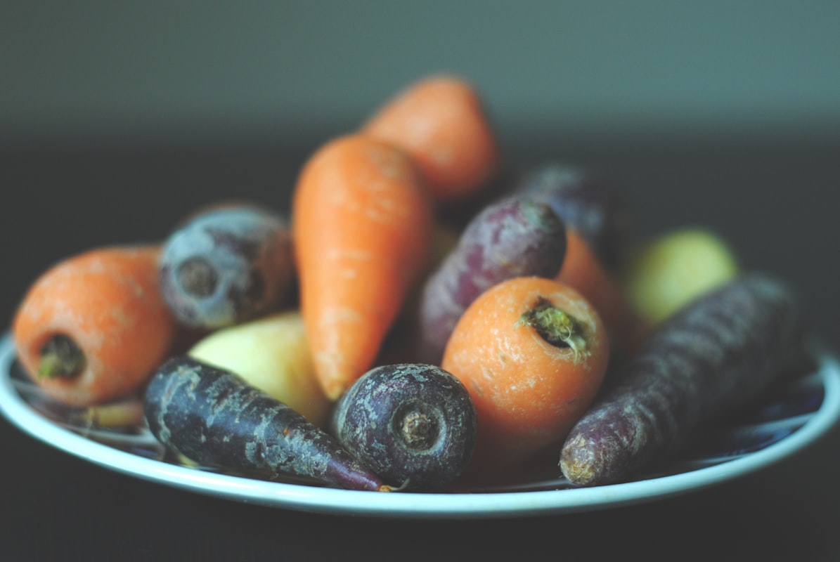 Carrots, sweet potatoes, and squash rich in beta-carotene